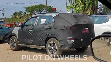 Hyundai Creta EV spied testing in India again; interior leaked