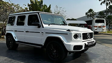 Mercedes-Benz G-Class with EQ Power Right Front Three Quarter