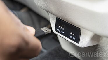 Tata Safari USB Port/AUX/Power Socket/Wireless Charging