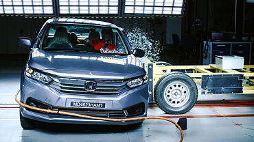 Honda Amaze scores a 2-star Global NCAP safety rating