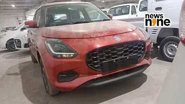 New Maruti Swift red colour in VXi variant spotted ahead of launch
