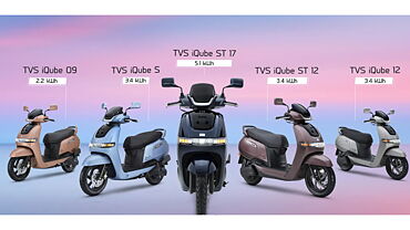 TVS iQube electric scooter – Variants Explained