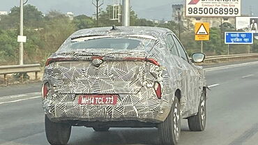 Tata Curvv taillights leaked in fresh spy shots