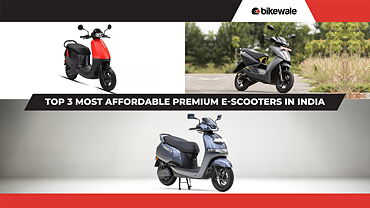 Top 3 Most Affordable Premium Electric Scooters in India