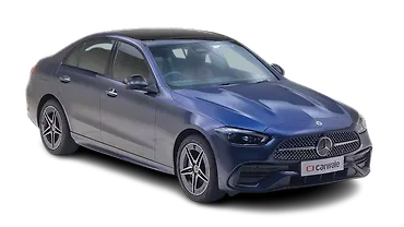 मर्सिडीज़ बेंज़ सी-क्लास ठीक सामने तीन चौथाई