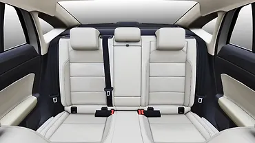 Slavia Facelift Rear Seats Image, Slavia Facelift Photos in India - CarWale