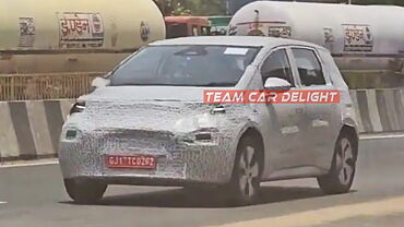 MG Cloud EV spied testing again