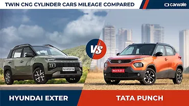 Tata Punch vs Hyundai Exter: Twin CNG cylinder cars mileage compared
