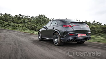 Mercedes-Benz AMG GLC43 Coupe Left Rear Three Quarter