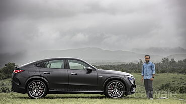 Mercedes-Benz AMG GLC43 Coupe Right Side View