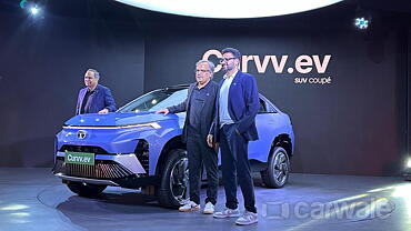 Tata Curvv EV Left Front Three Quarter