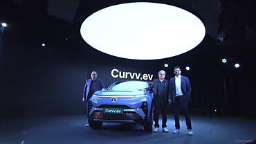 Tata Curvv EV Front Logo