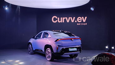 Tata Curvv EV Left Rear Three Quarter