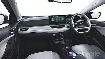 Tata Curvv EV Dashboard