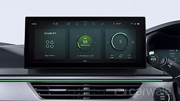 Tata Curvv EV Infotainment System