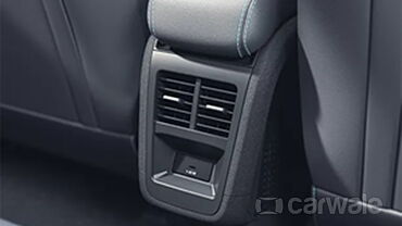 Tata Curvv EV Second Row AC Controls