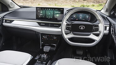 Tata Curvv EV Dashboard