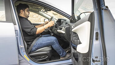 Tata Curvv EV Front Row Seats