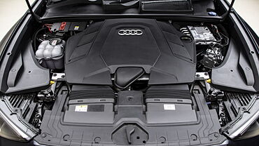 Audi Q8 Engine Shot