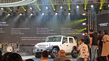 Mahindra Thar Roxx Left Front Three Quarter