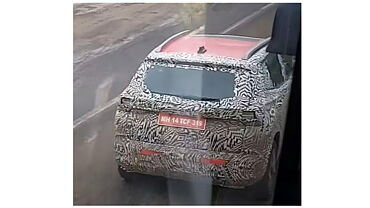 Skoda Kylaq spotted testing again; sunroof confirmed!