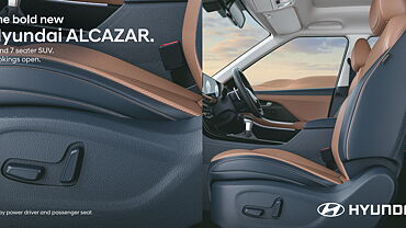 Hyundai Alcazar Front Row Seats