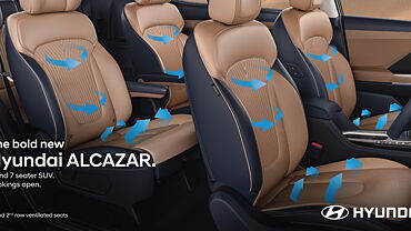 Hyundai Alcazar Front Row Seats