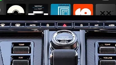 Aston Martin Vantage Engine Start Button