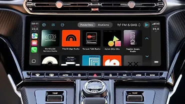 Aston Martin Vantage Infotainment System