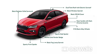 Skoda Slavia Left Front Three Quarter