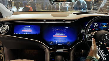 Mercedes-Benz Maybach EQS SUV Dashboard