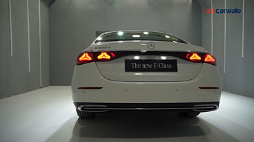 Mercedes-Benz New E-Class Rear View