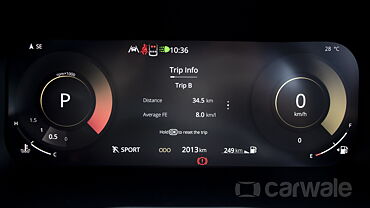 Tata Curvv Instrument Cluster