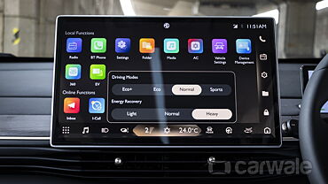 MG Windsor EV Infotainment System