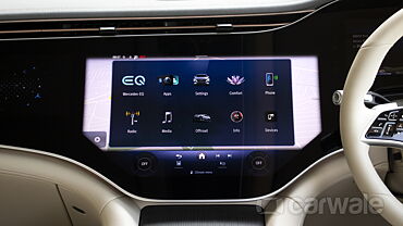 Mercedes-Benz EQS SUV Infotainment System