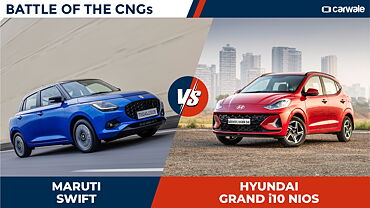 Maruti Suzuki Swift vs Hyundai Grand i10 Nios: Battle of the CNGs