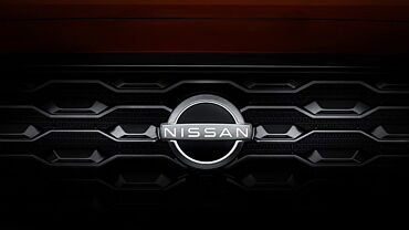 Nissan Magnite facelift Front Logo