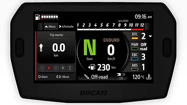 Ducati Multistrada V2 Gear Shift Indicator