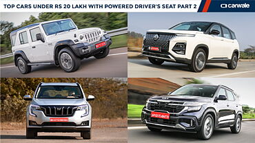 Top cars under Rs. 20 lakh with a powered driver seat –part 2