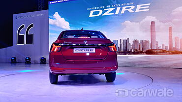 Maruti Suzuki Dzire 2024 Rear View