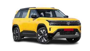 टाटा सिएरा ठीक सामने तीन चौथाई