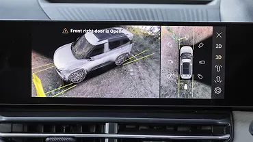 टाटा सिएरा 360-डिग्री कैमरा कंट्रोल