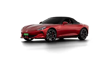 एमजी साइबरस्टर लेफ्ट फ्रंट थ्री क्वार्टर