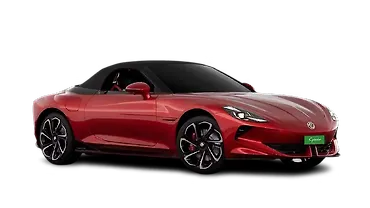 एमजी साइबरस्टर ठीक सामने तीन चौथाई