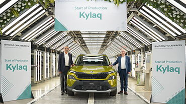 Skoda Kylaq Front View