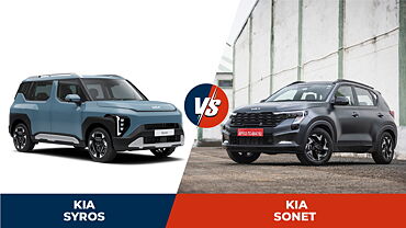 Kia Syros Vs Kia Sonet: Stepping up the game