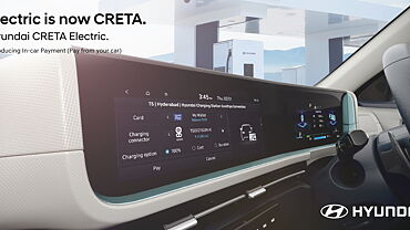 Hyundai Creta Electric Infotainment System