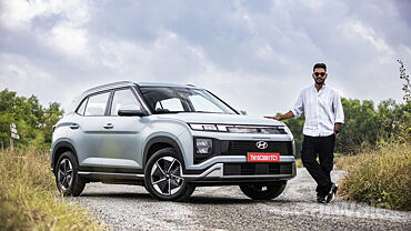 Hyundai Creta Electric Right Front Three Quarter