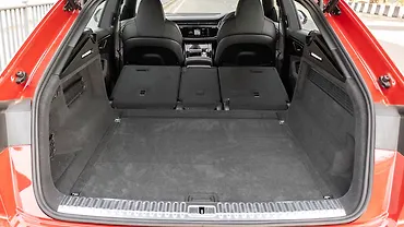 Audi RS Q8 Performance Bootspace Rear Seat Folded