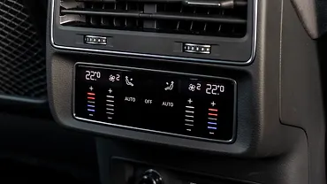 Audi RS Q8 Performance Rear Row AC Controls